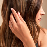 Bague Mahe Or Jaune Diamant - Bagues avec pierre Femme | Histoire d&rsquo;Or