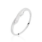 Bague Marilou Or Blanc Diamant - Bagues avec pierre Femme | Histoire d&rsquo;Or