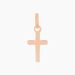 Pendentif Alyssa Croix Or Rose - Pendentifs Baptême Famille | Histoire d’Or