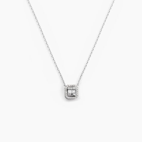 Collier Collection 1986 Or Blanc Diamant - Colliers Femme | Histoire d’Or