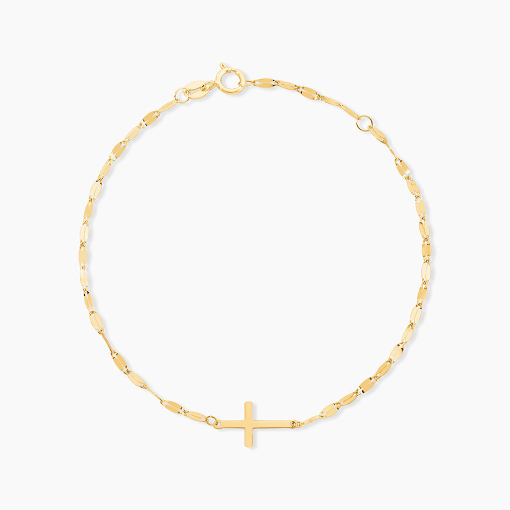 Bracelet Chrysanthos Or Jaune - Bracelets Communion Famille | Histoire d&rsquo;Or