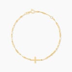 Bracelet Chrysanthos Or Jaune - Bracelets Communion Famille | Histoire d&rsquo;Or