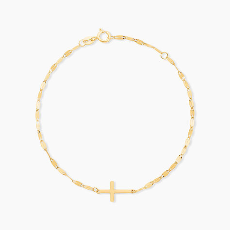 Bracelet Chrysanthos Or Jaune - Bracelets Communion Famille | Histoire d&rsquo;Or