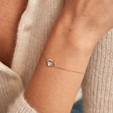Bracelet Eliana Or Jaune Oxyde De Zirconium - Bracelets Femme | Histoire d’Or