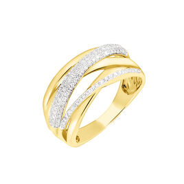 Bague Elodea Or Jaune Diamant - Bagues avec pierre Femme | Histoire d’Or