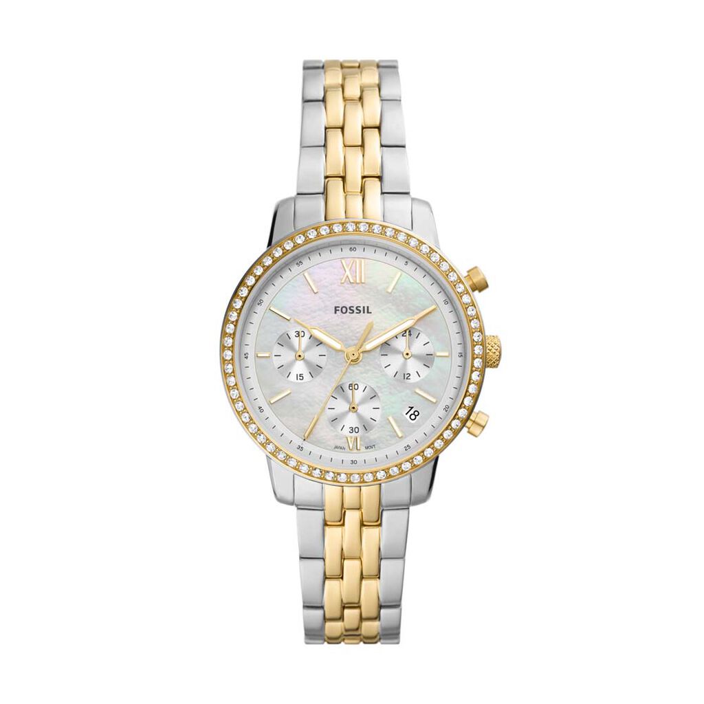 Montre Fossil Neutra Blanc - Montres Femme | Histoire d’Or