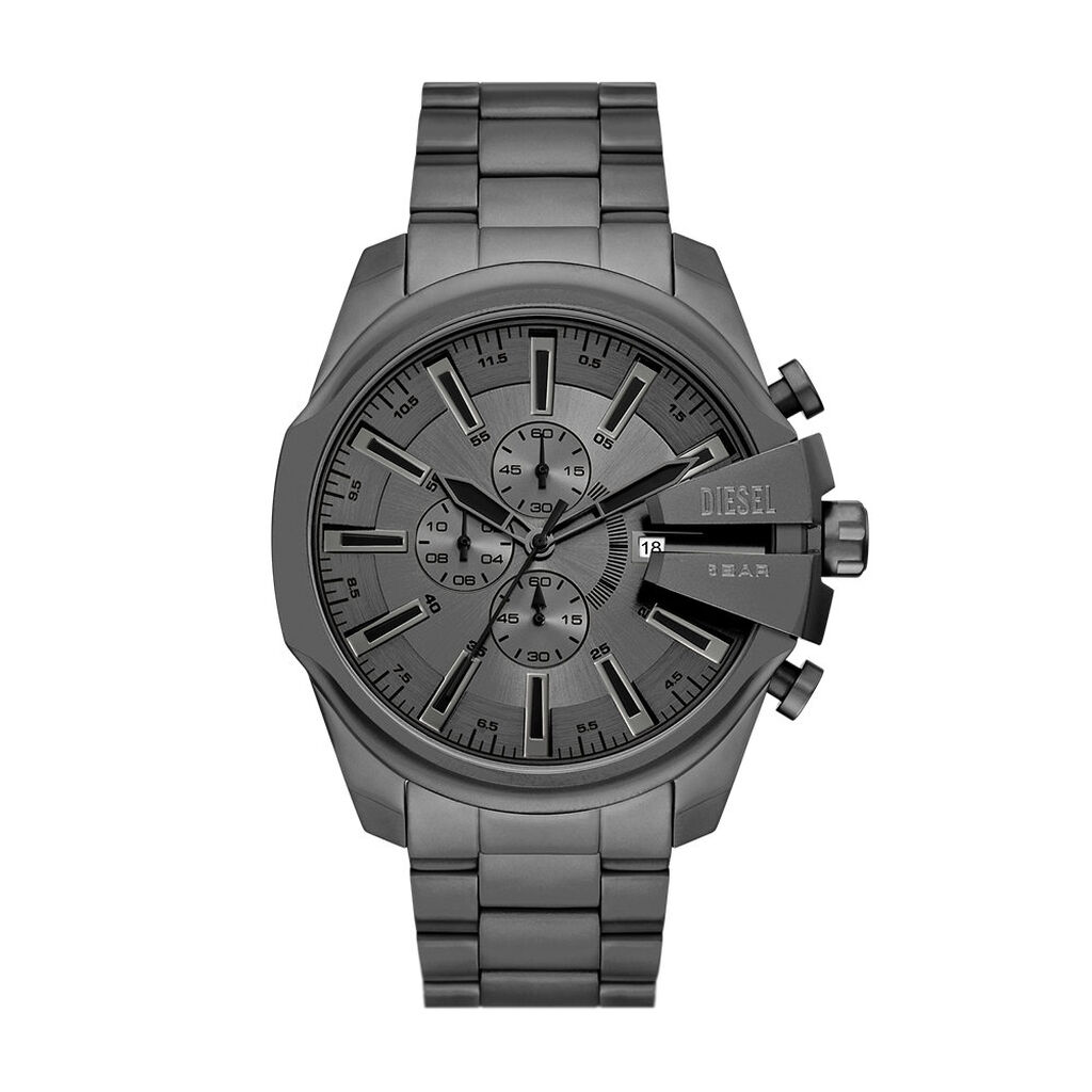 Montre Diesel Mega Chief Slim Gris - Montres Homme | Histoire d&rsquo;Or