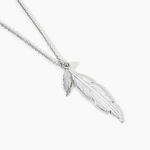 Collier Violka Argent Blanc - Colliers fantaisie Femme | Histoire d&rsquo;Or
