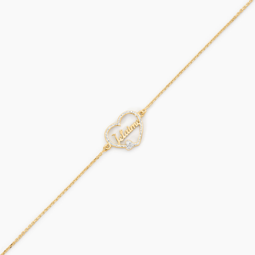 Bracelet Or Jaune Meria - F&ecirc;te des m&egrave;res Femme | Histoire d&rsquo;Or