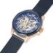 Montre Montignac Round Automatique Bleu - Montres Homme | Histoire d’Or