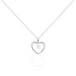 Collier Argent Blanc Armo Oxydes De Zirconium - Colliers fantaisie Femme | Histoire d&rsquo;Or