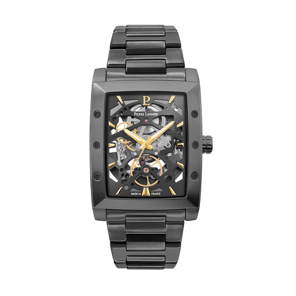 Montre Pierre Lannier Hector Gris