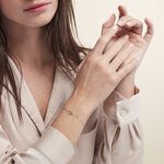 Bracelet Argent Blanc Hariane - Bracelets Femme | Histoire d&rsquo;Or