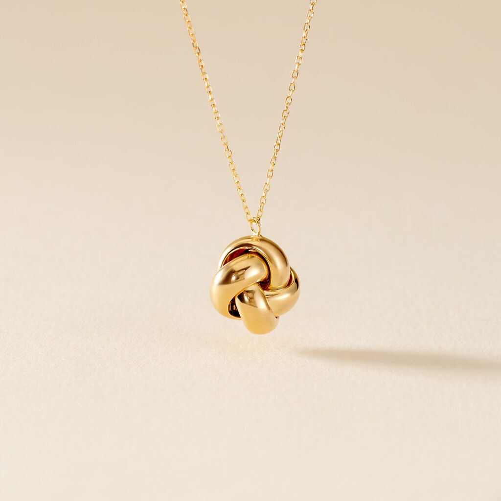 Collier Or Jaune Gauderique - Bijoux sans pierre Femme | Histoire d&rsquo;Or