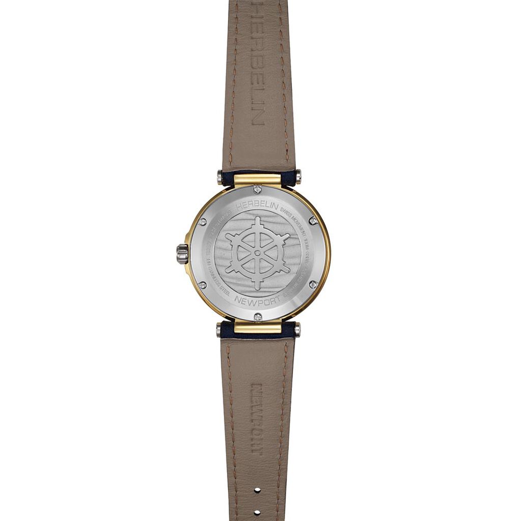 Montre Herbelin Newport Bleu - Id&eacute;es cadeaux Femme | Histoire d&rsquo;Or