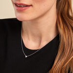 Collier Thylane Argent Blanc Oxyde De Zirconium - Colliers fantaisie Femme | Histoire d&rsquo;Or