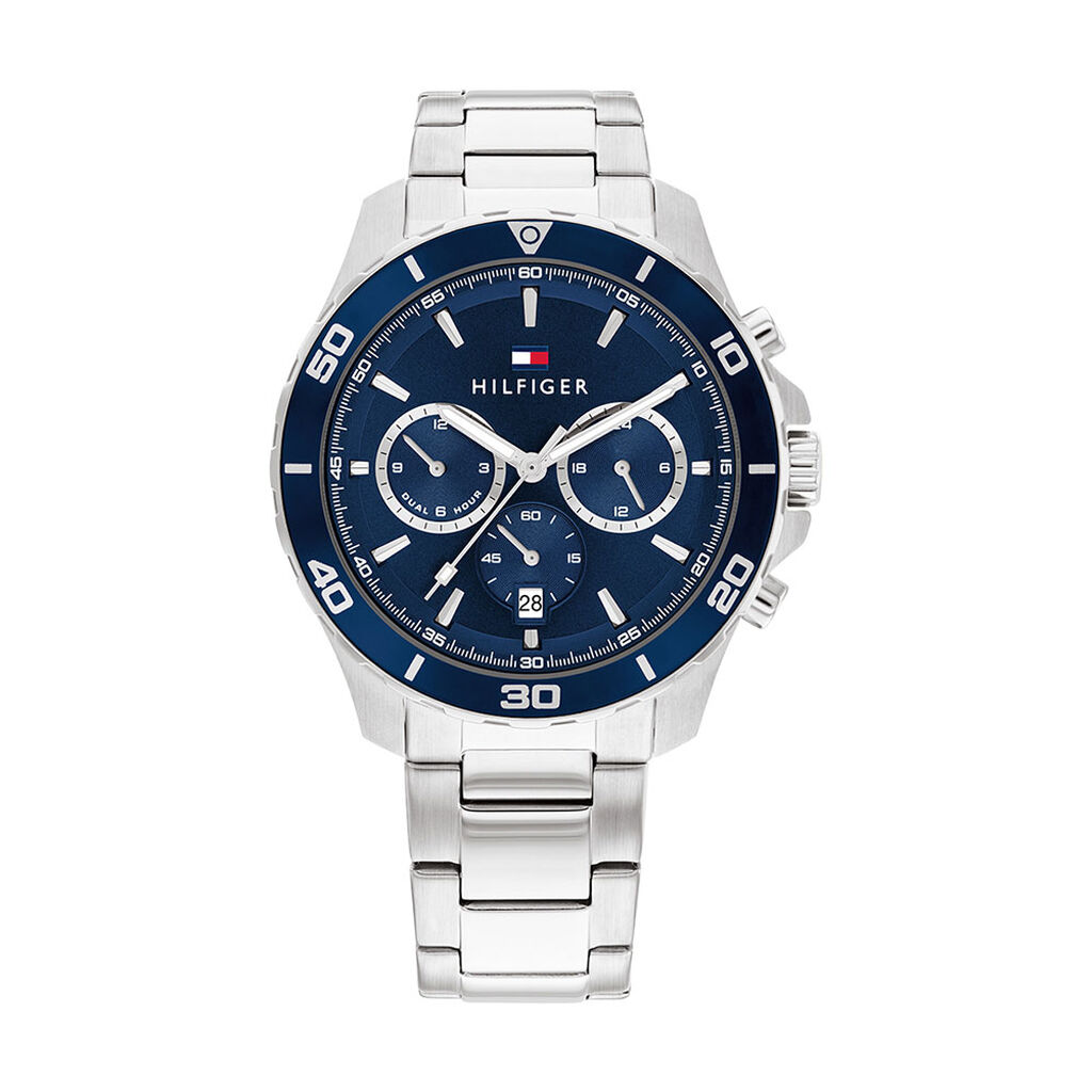 Montre Tommy Hilfiger Jordan Bleu - Montres Homme | Histoire d&rsquo;Or