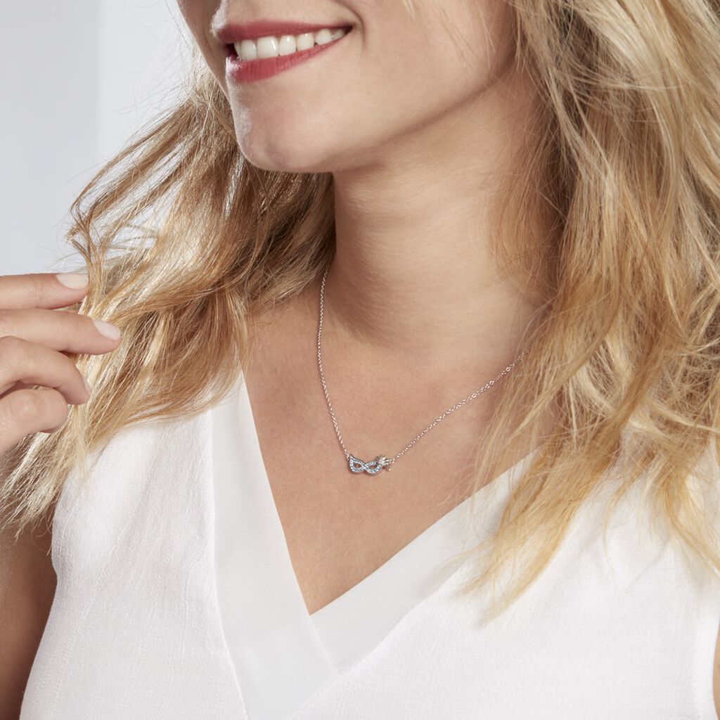 Collier Argent Bartolomee Oxydes De Zirconium - Colliers fantaisie Femme | Histoire d’Or