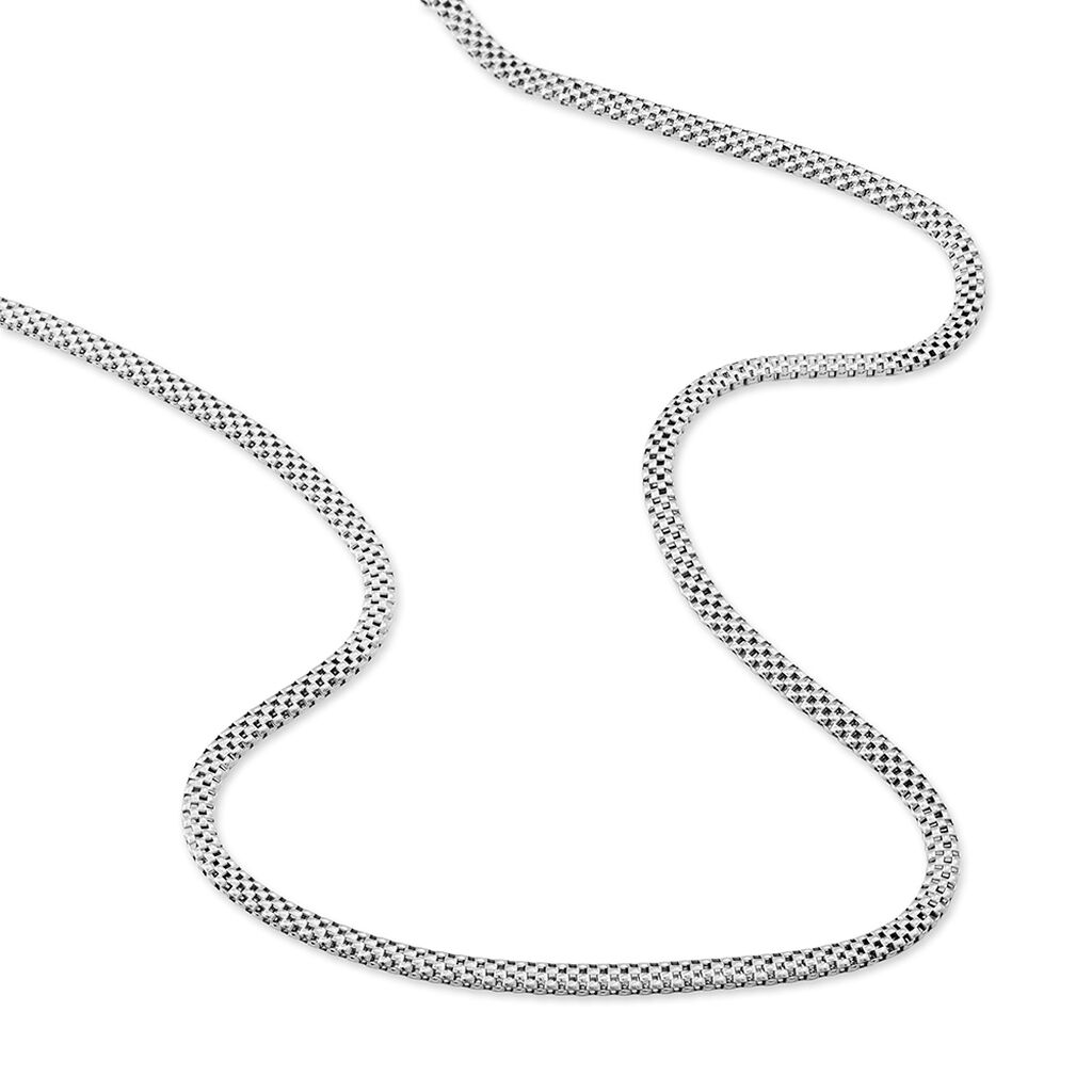 Collier Christine Argent Blanc - Chaines Femme | Histoire d’Or