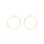 Cr&eacute;oles Tia Flexible Geometrique Or Jaune - Boucles d'oreilles cr&eacute;oles Femme | Histoire d&rsquo;Or