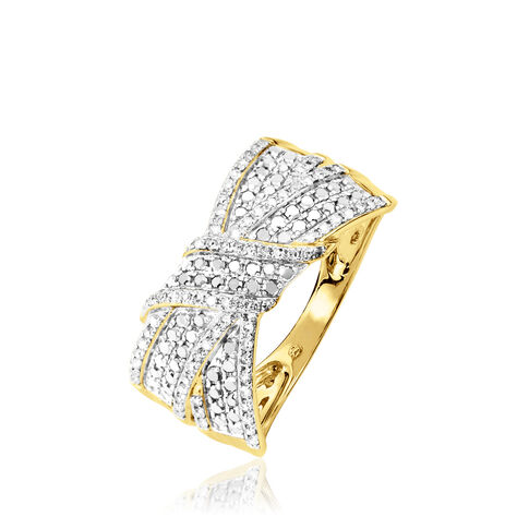 Bague Agnes Or Jaune Diamant - Bagues avec pierre Femme | Histoire d’Or