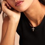 Pendentif Phrixus Or Jaune Oxyde De Zirconium - Pendentifs Bapt&ecirc;me Famille | Histoire d&rsquo;Or