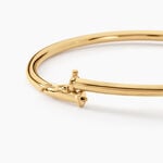 Bracelet Jonc Or Jaune Cynthia - Bracelets joncs Femme | Histoire d&rsquo;Or