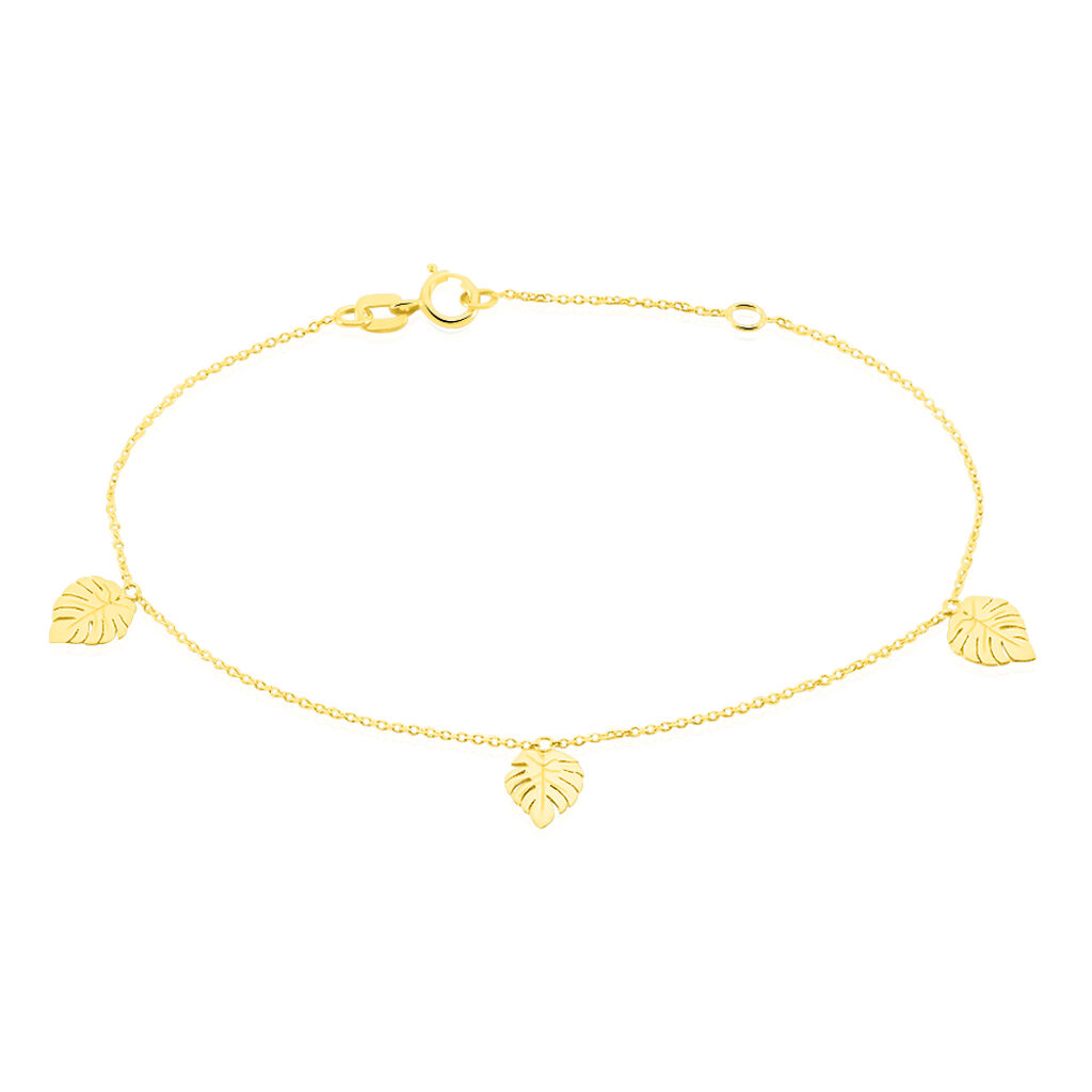 Cha&icirc;ne De Cheville Siobhan Or Jaune - Cha&icirc;nes de cheville Femme | Histoire d&rsquo;Or