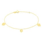 Cha&icirc;ne De Cheville Siobhan Or Jaune - Cha&icirc;nes de cheville Femme | Histoire d&rsquo;Or