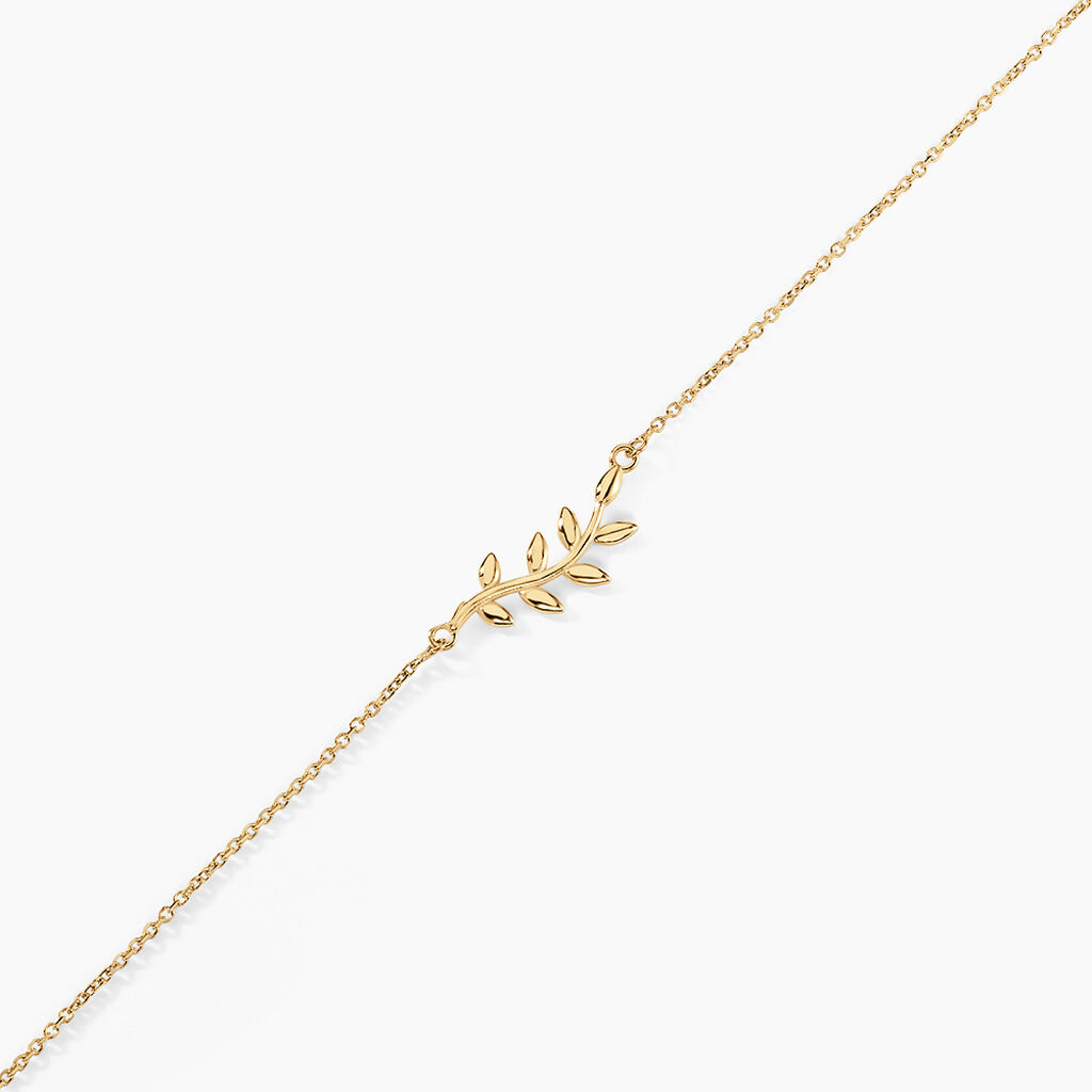 Bracelet Foliora Or Jaune - Bracelets Femme | Histoire d’Or