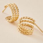 Cr&eacute;oles Clematine Or Jaune - Boucles d'oreilles cr&eacute;oles Femme | Histoire d&rsquo;Or