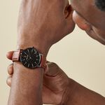 Montre Pierre Lannier Collection Cityline Noir - Montres Homme | Histoire d&rsquo;Or