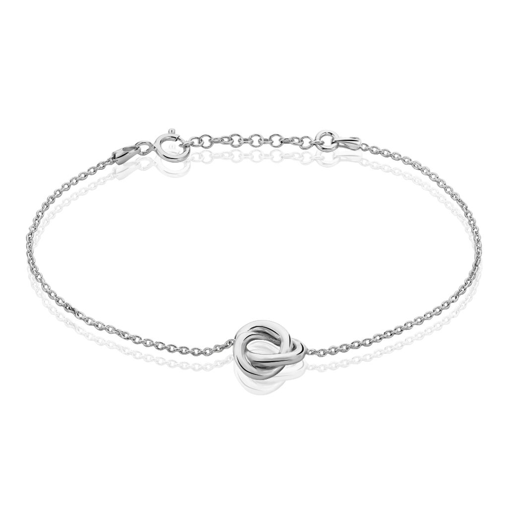 Bracelet Kaelya Argent Blanc