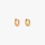 Cr&eacute;oles Tonya Plaqu&eacute; Or Jaune - Boucles d'oreilles cr&eacute;oles Femme | Histoire d&rsquo;Or