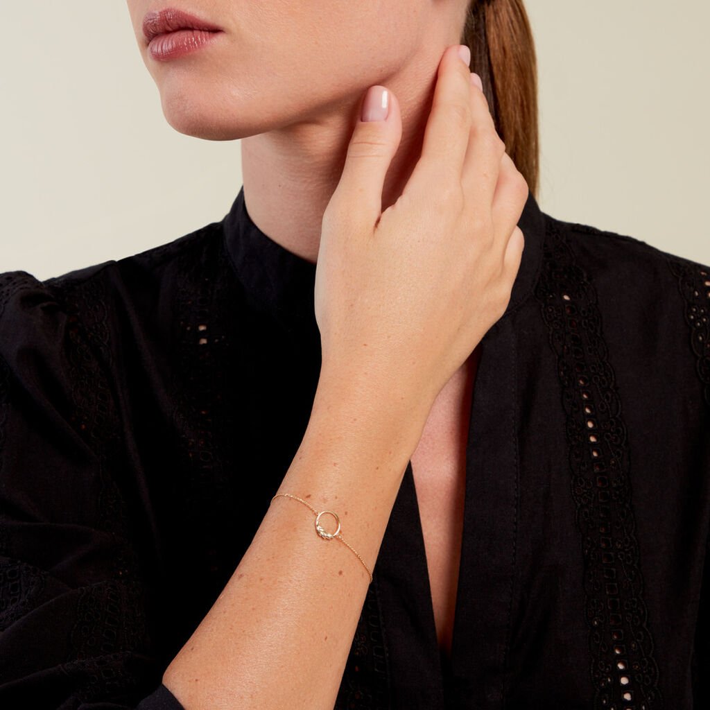 Bracelet Leafora Or Jaune - Bracelets Femme | Histoire d’Or