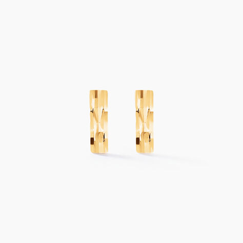 Boucles D'oreilles Puces Ash Or Jaune - Clous d'oreilles Femme | Histoire d’Or