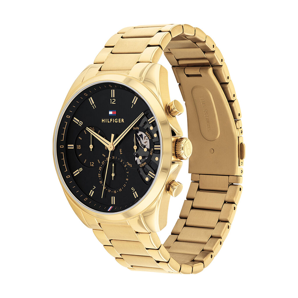 Montre Tommy Hilfiger Baker Noir - Montres Homme | Histoire d’Or