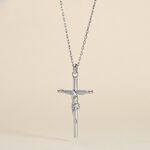 Pendentif Nessahae Argent Blanc - Pendentifs Communion Unisex | Histoire d&rsquo;Or