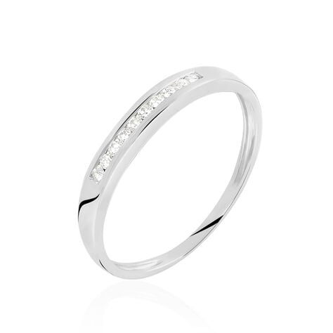 Alliance Yamile Or Blanc Diamant - Alliances Femme | Histoire d’Or
