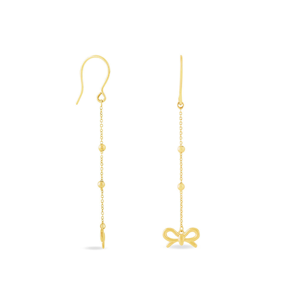 Boucles D'oreilles Pendantes Or Jaune - Boucles d'oreilles pendantes Femme | Histoire d’Or