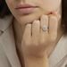 Bague Elfidiane Or Blanc Diamant - Bagues avec pierre Femme | Histoire d’Or