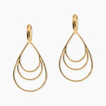 Boucles D'oreilles Pendantes Jenyfer Plaqu&eacute; Or Jaune - Boucles d'oreilles fantaisie Femme | Histoire d&rsquo;Or