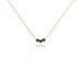 Collier Midnight Royalty Plaqué Or Jaune Oxyde De Zirconium - Colliers Femme | Histoire d’Or