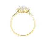 Bague Or Jaune Emilius  Oxyde De Zirconium - Bagues solitaires Femme | Histoire d&rsquo;Or