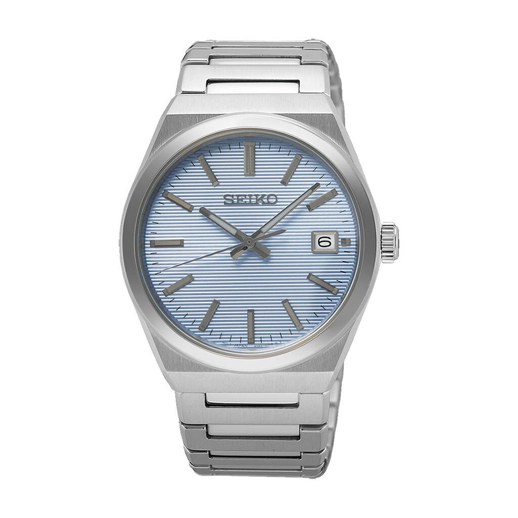 Montre Seiko Classique Bleu Sky - Montres Homme | Histoire d&rsquo;Or