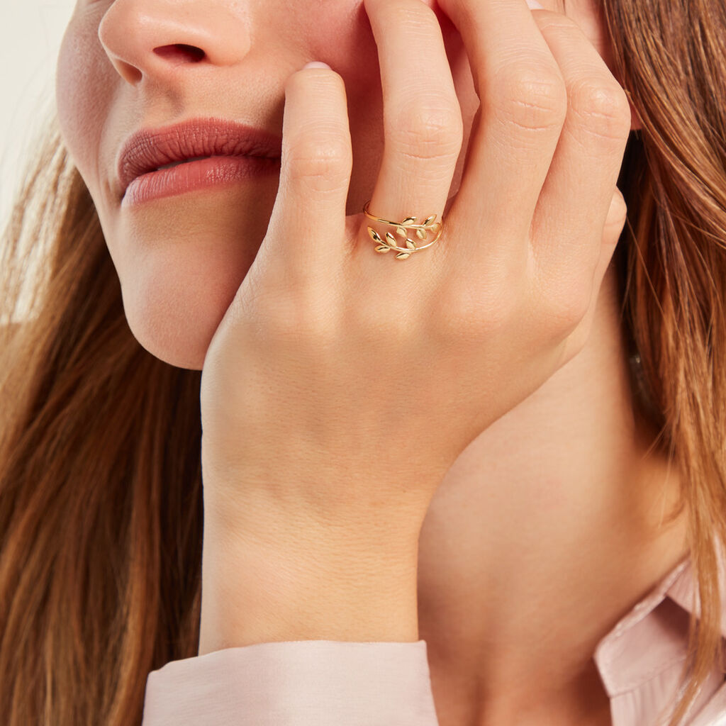 Bague Foliora Or Jaune - Bagues Femme | Histoire d’Or