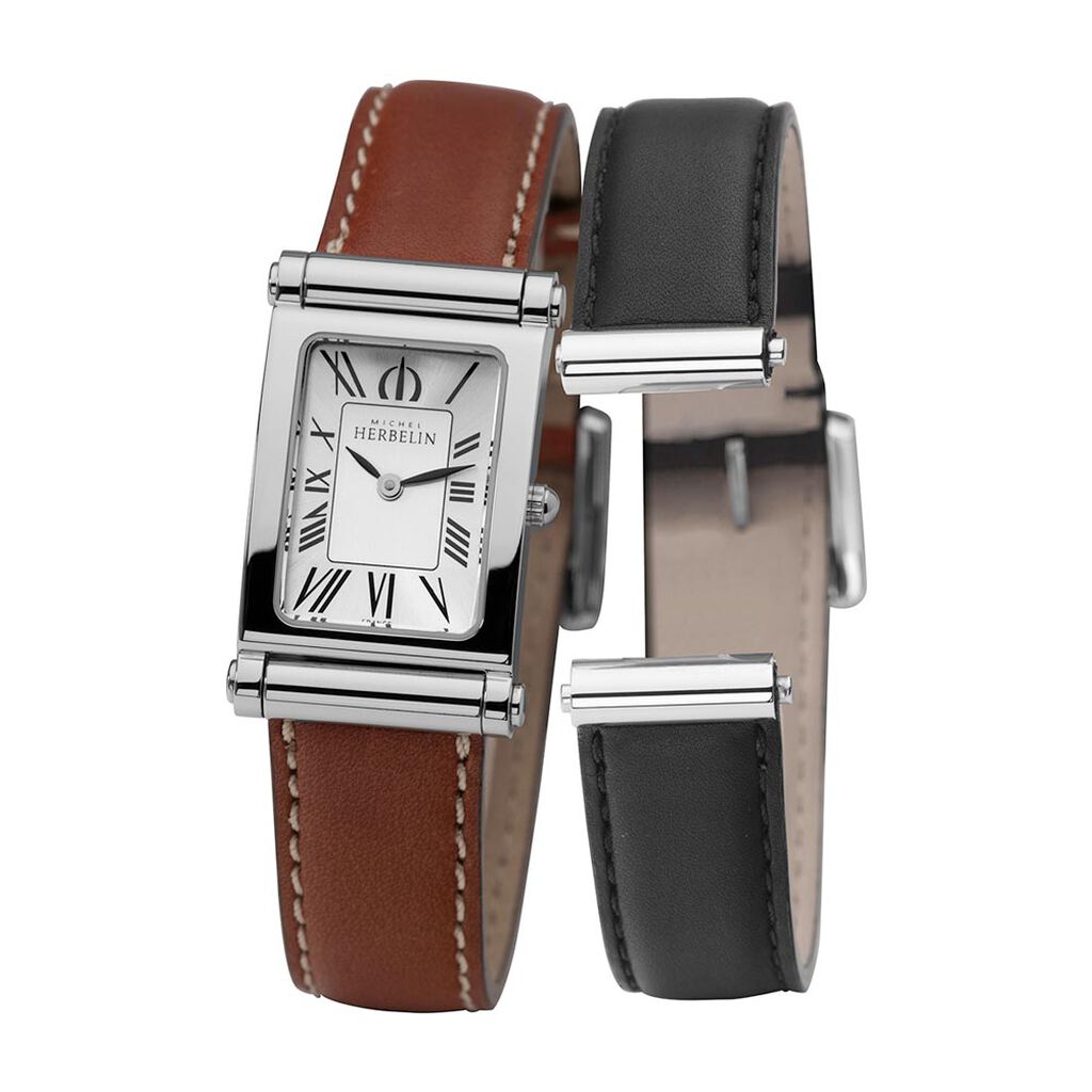 Coffret De Montre Herbelin Antares Blanc - Montres Femme | Histoire d&rsquo;Or