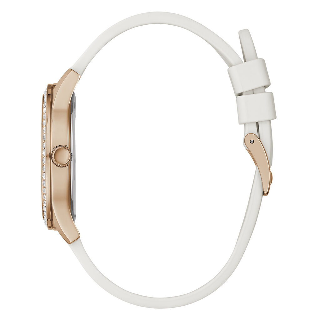 Montre Guess Anna Blanc - Montres Femme | Histoire d&rsquo;Or