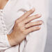Bague Solitaire Victoria Platine Blanc Diamant - Bagues solitaires Femme | Histoire d’Or