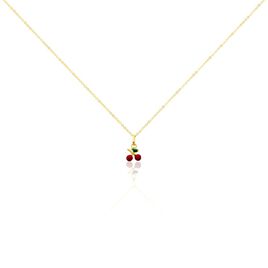 Collier Cherry Cerise Or Jaune - Colliers Enfant | Histoire d’Or